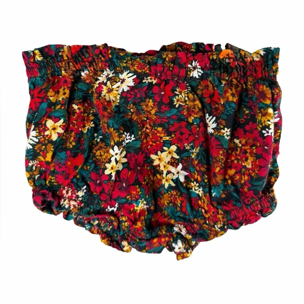 Old Navy Baby Girl Floral Long Sleeve Top & Bloomers Outfit Set 6-12M NWOT